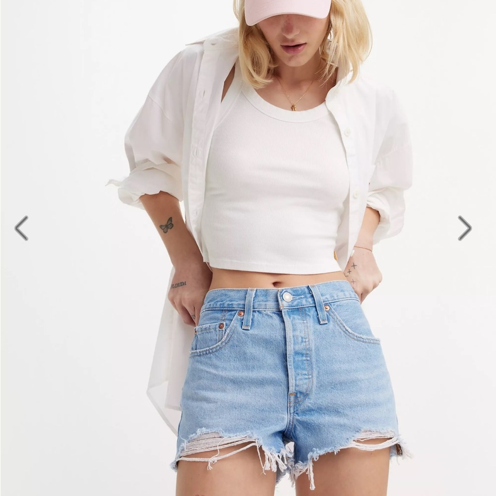 501® ORIGINAL FIT HIGH RISE WOMEN'S SHORTS